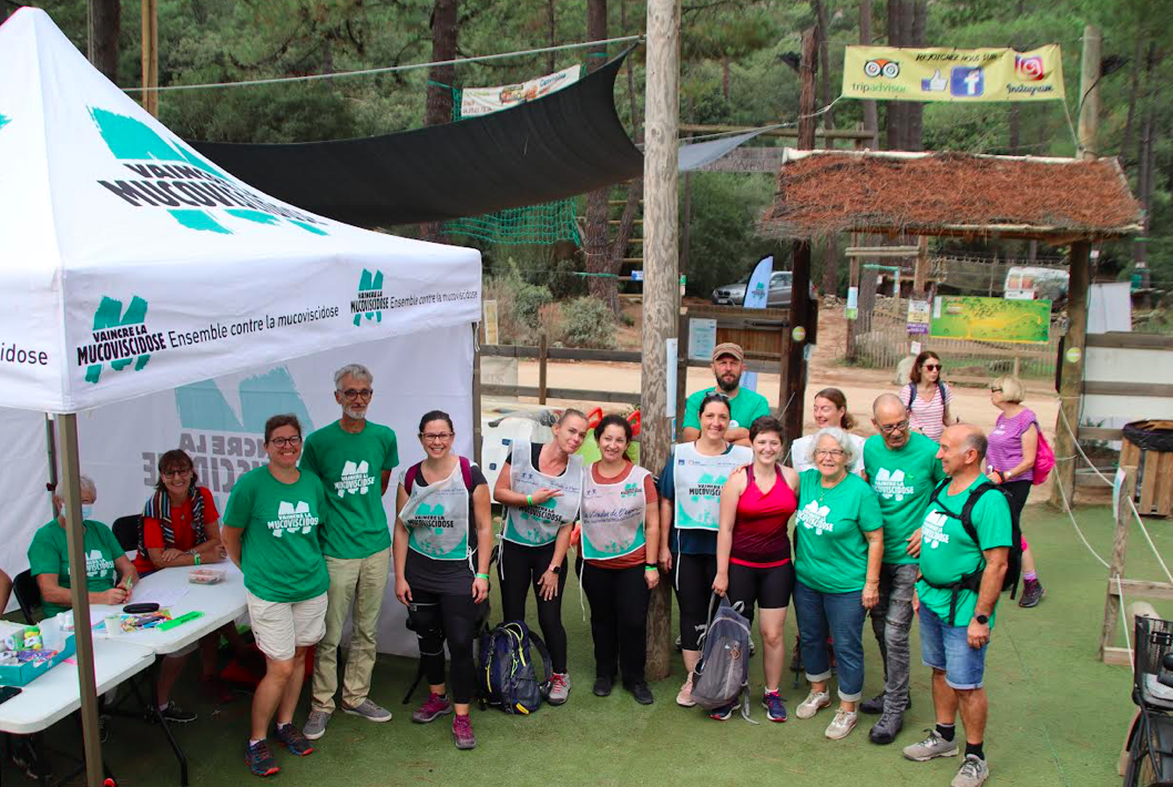 Malgré une météo incertaine les marcheurs étaient au rendez-vous ce dimanche matin dans la vallée du Cavu