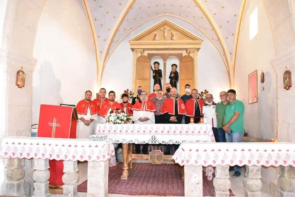 Incendie en Sardaigne : la confrérie de Speluncatu remet un chèque de 5500€ aux Sardes 