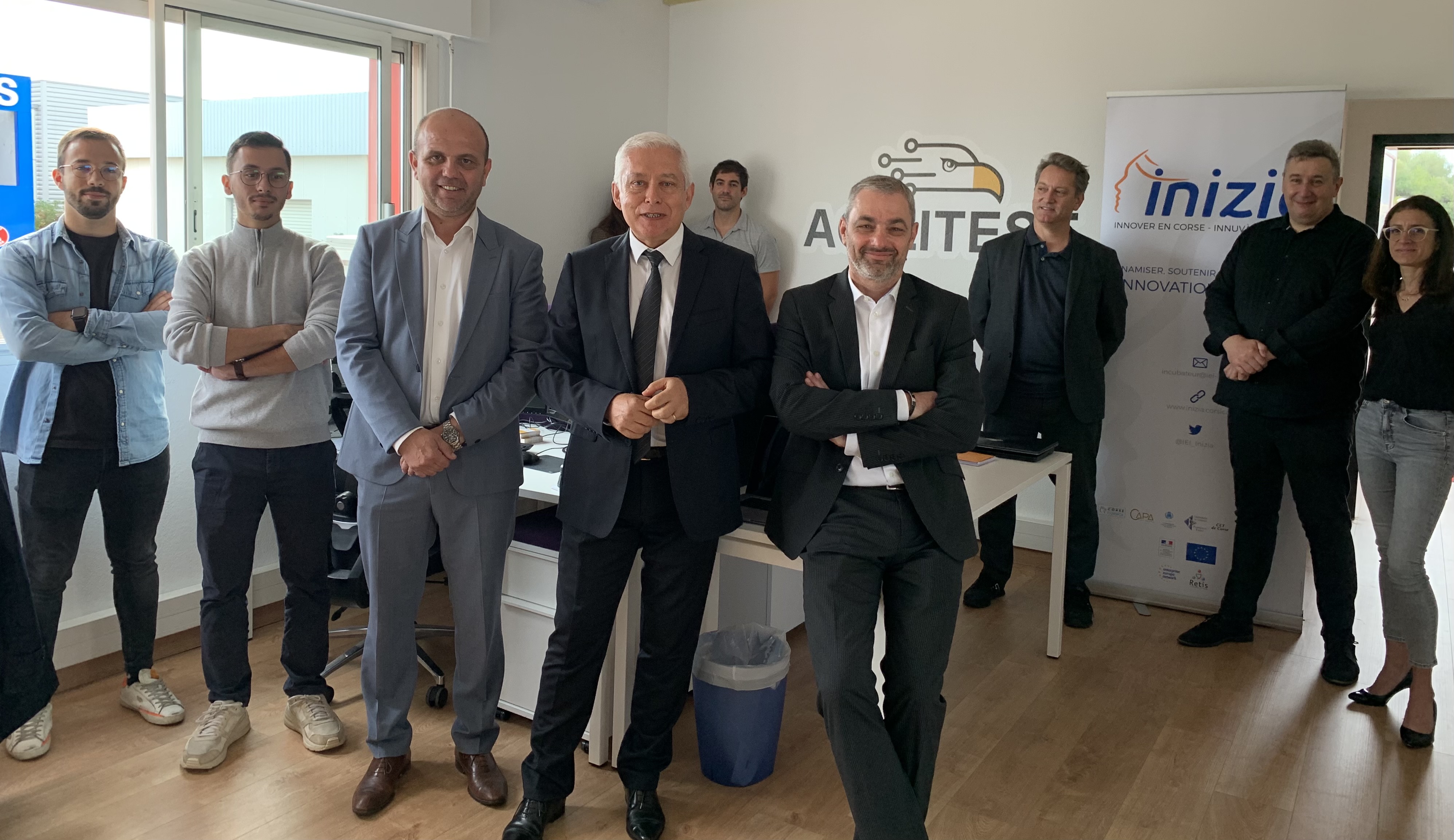 La start-up Agilitest inaugurait ses premiers locaux à Biguglia