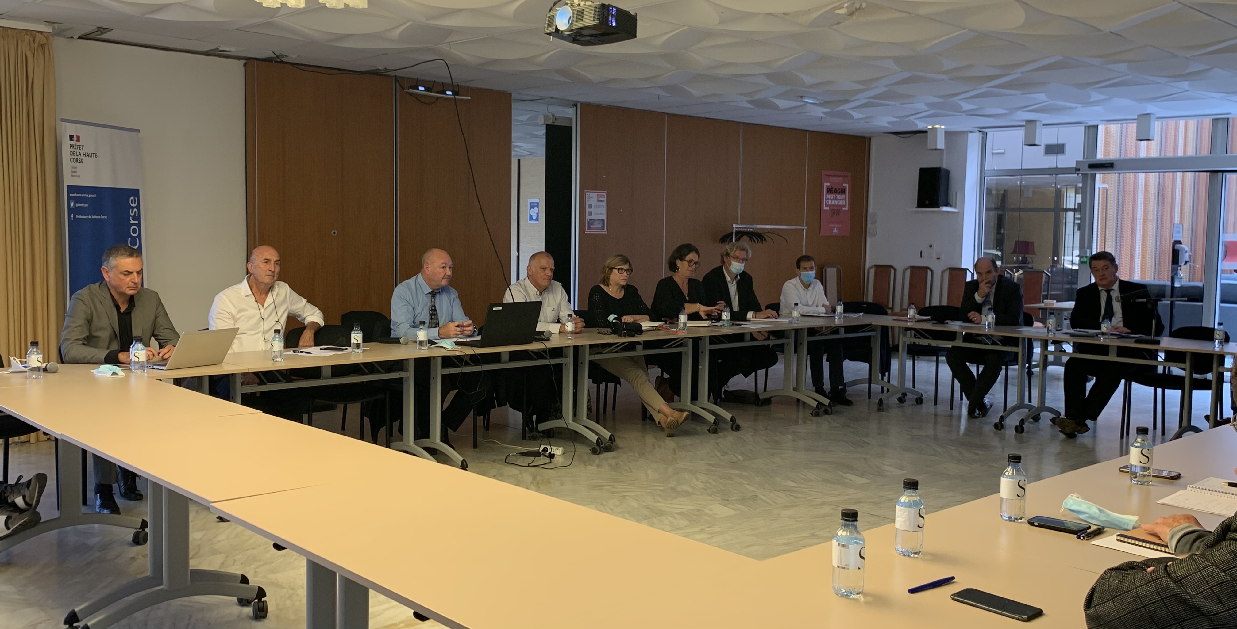 Les élus assistaient au premier comité local de cohésion territoriale