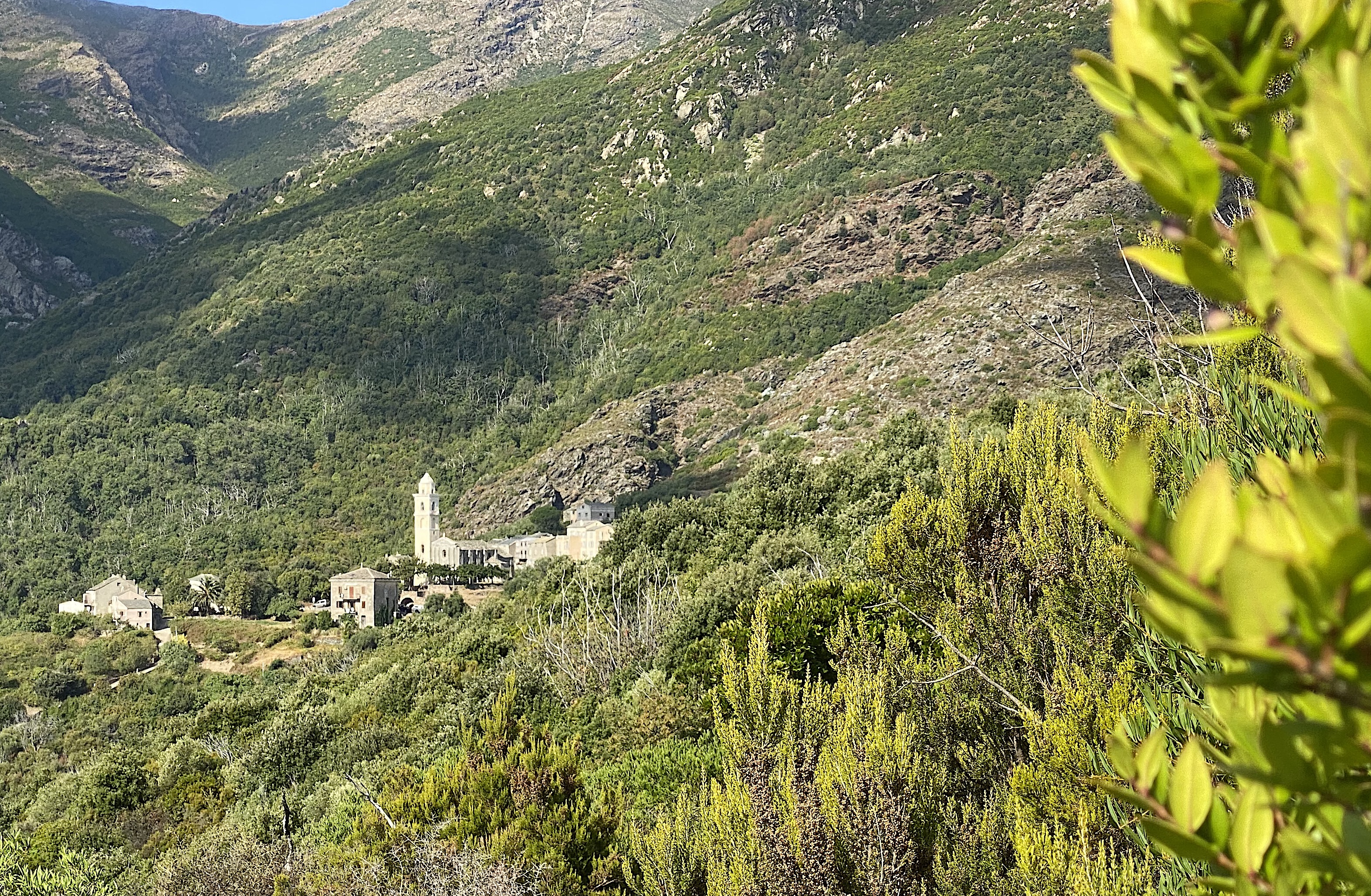 La photo du jour : Paesolu au soleil d'automne