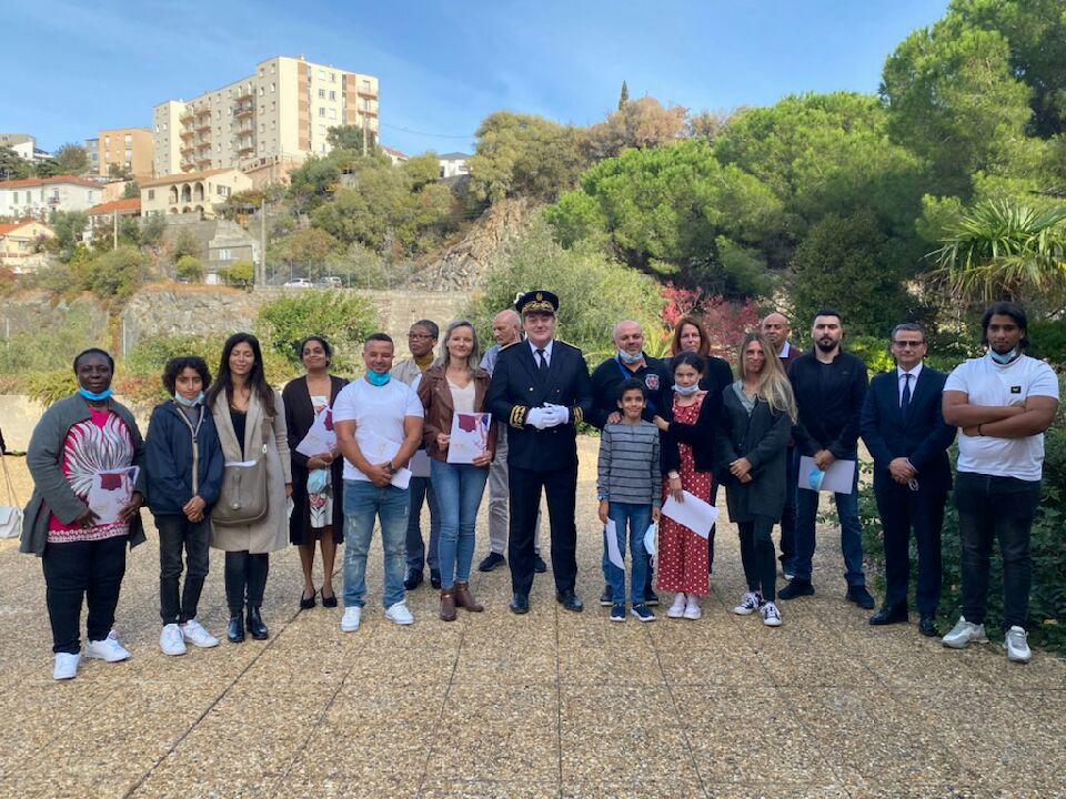 La cérémonie de ce jeudi 28 octobre matin