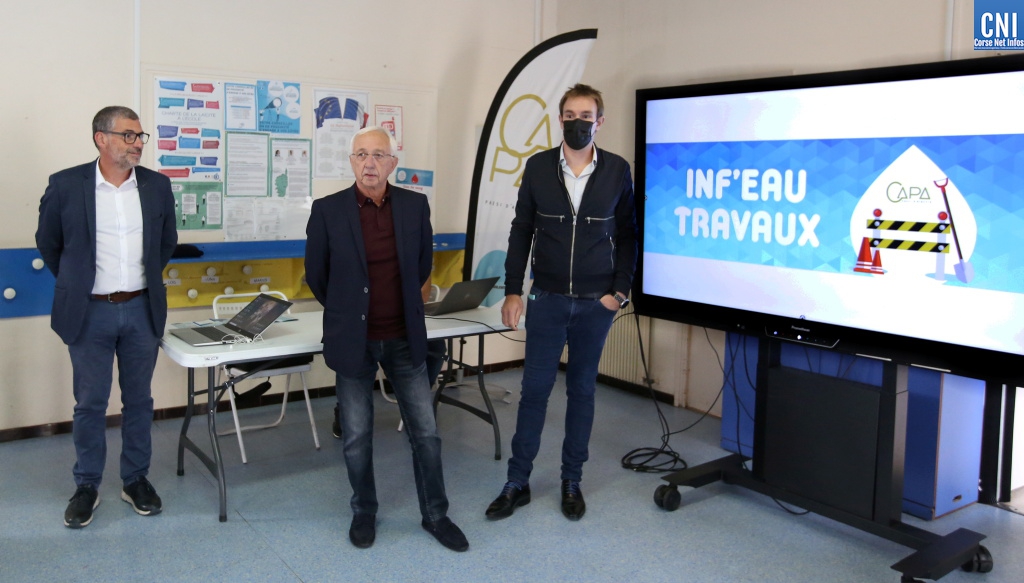 Un nouveau service d’eau potable dans le secteur de la Résidence des Îles à Ajaccio