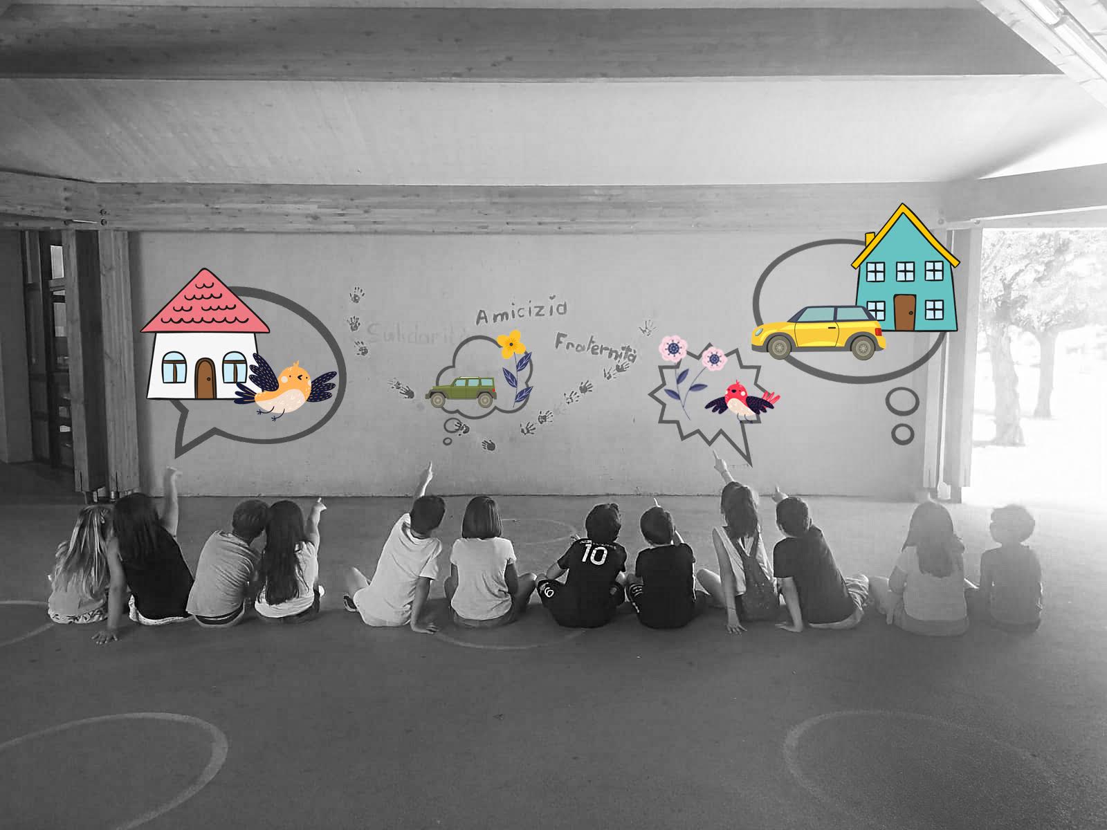 Mezzana : les élèves veulent réaliser une fresque pour égayer un lieu de vie de l'école
