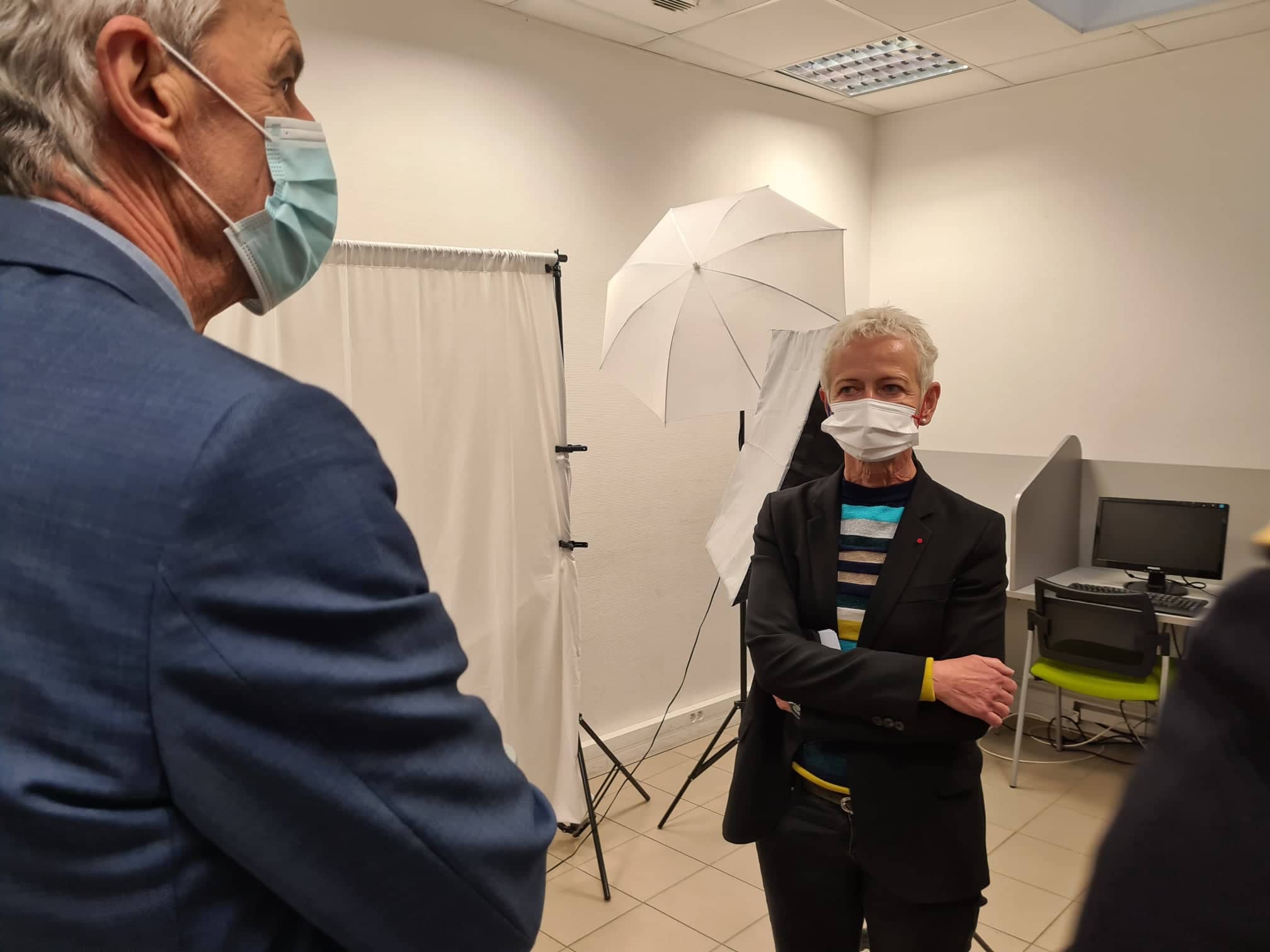 La ministre a salué l'engagement exemplaire des encadrants corses. Crédits Photo : Pierre-Manuel Pescetti