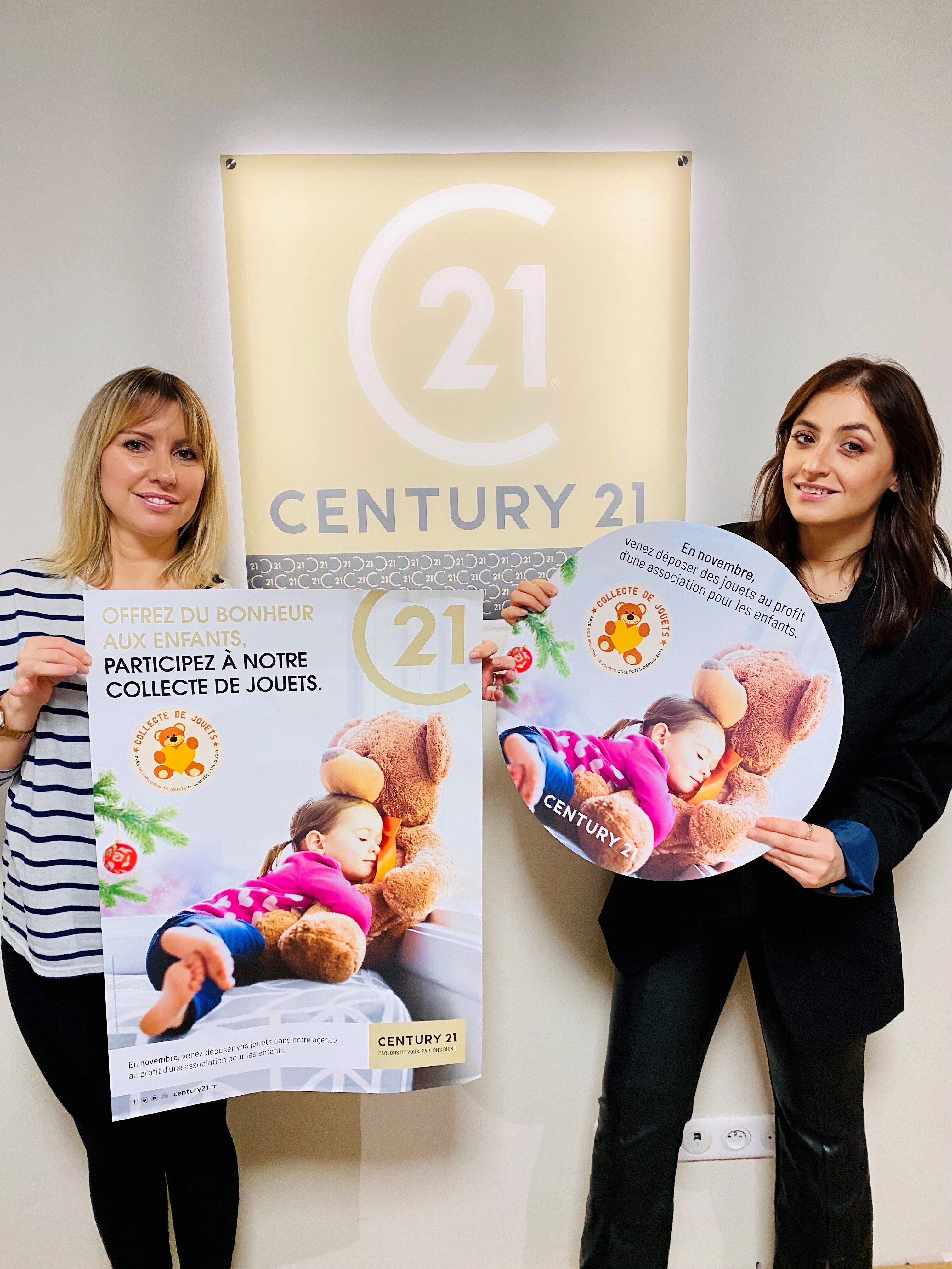 A Bastia, Century 21-Jade Immobilier organise une collecte de jouets pour des enfants défavorisés
