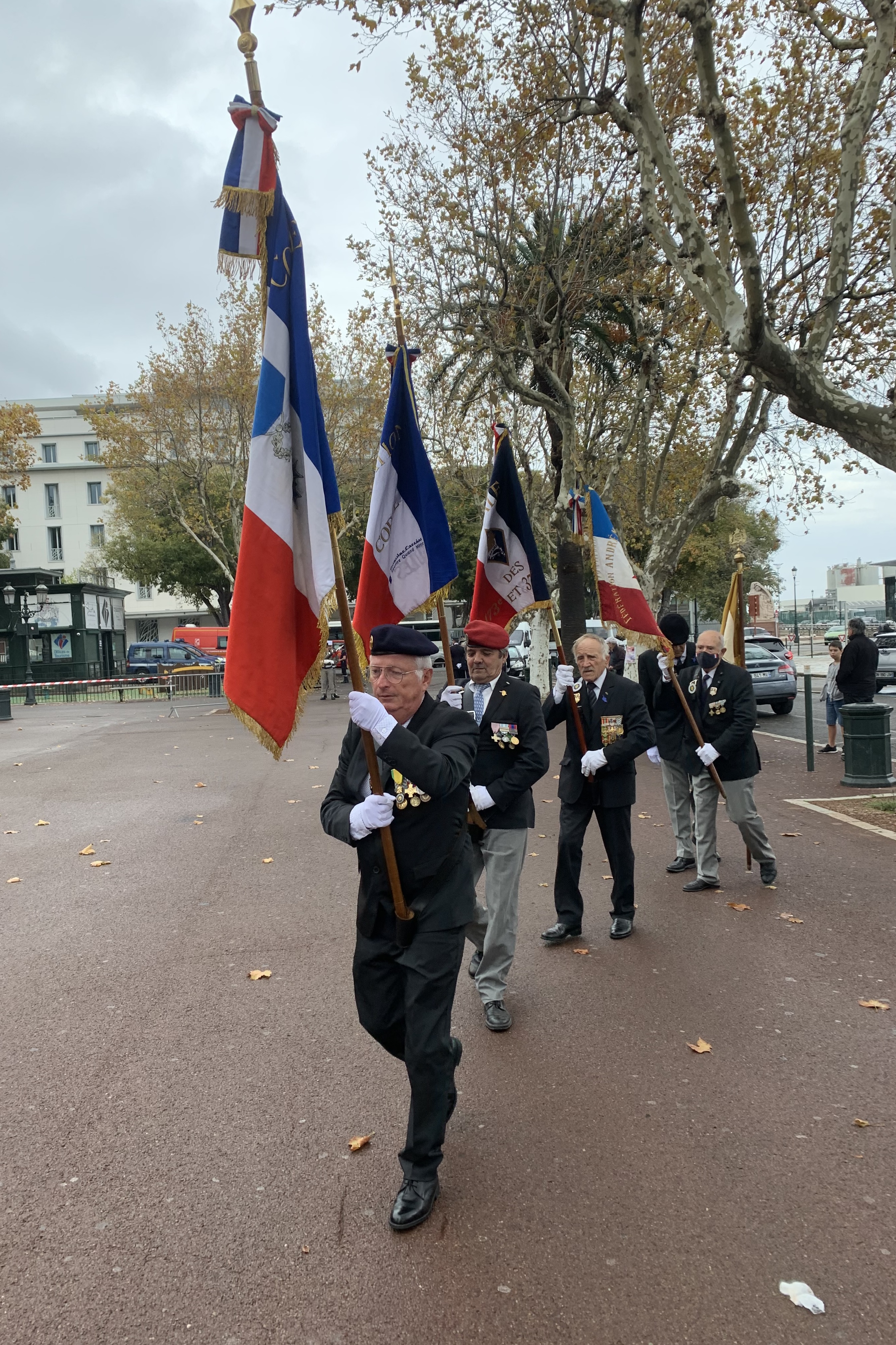 Bastia a célébré le 103ème anniversaire de la signature de l’armistice de la guerre 14/18