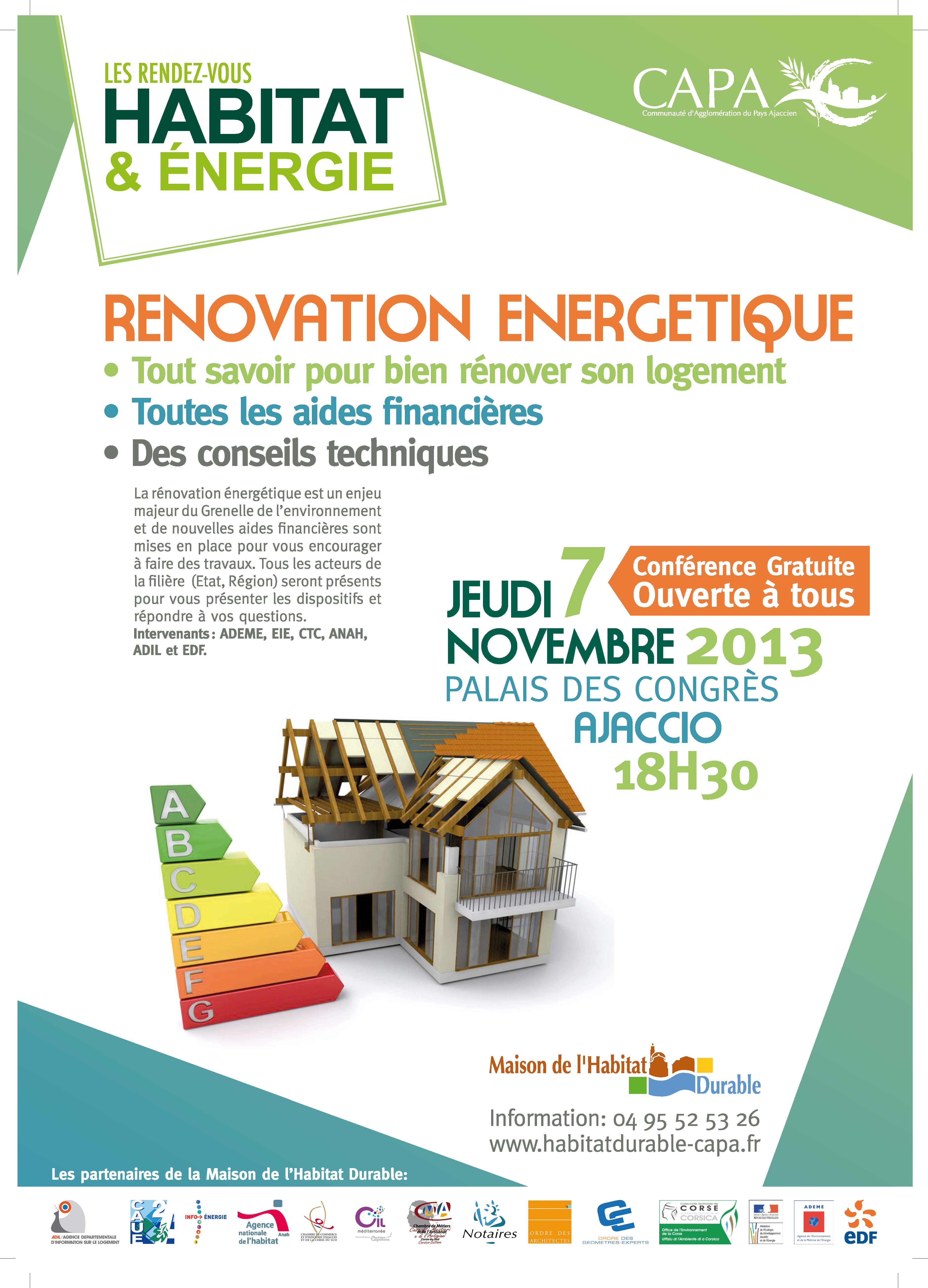 Ajaccio : Les 9e RDV de l’habitat et de l’énergie