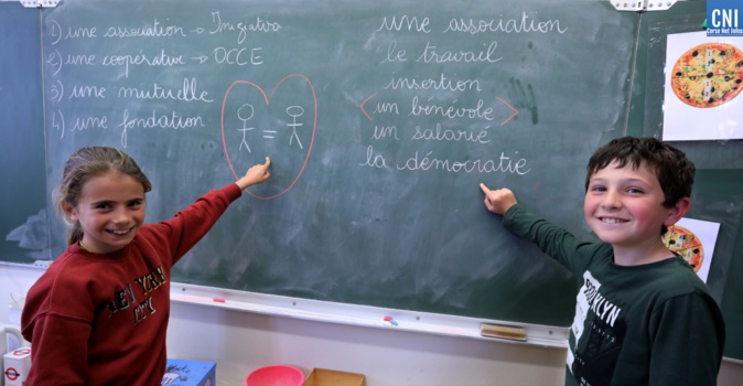 Des élèves de la classe de CM1 de l’école Forcioli-Conti en 2019 - Archives CNI, Michel Luccioni