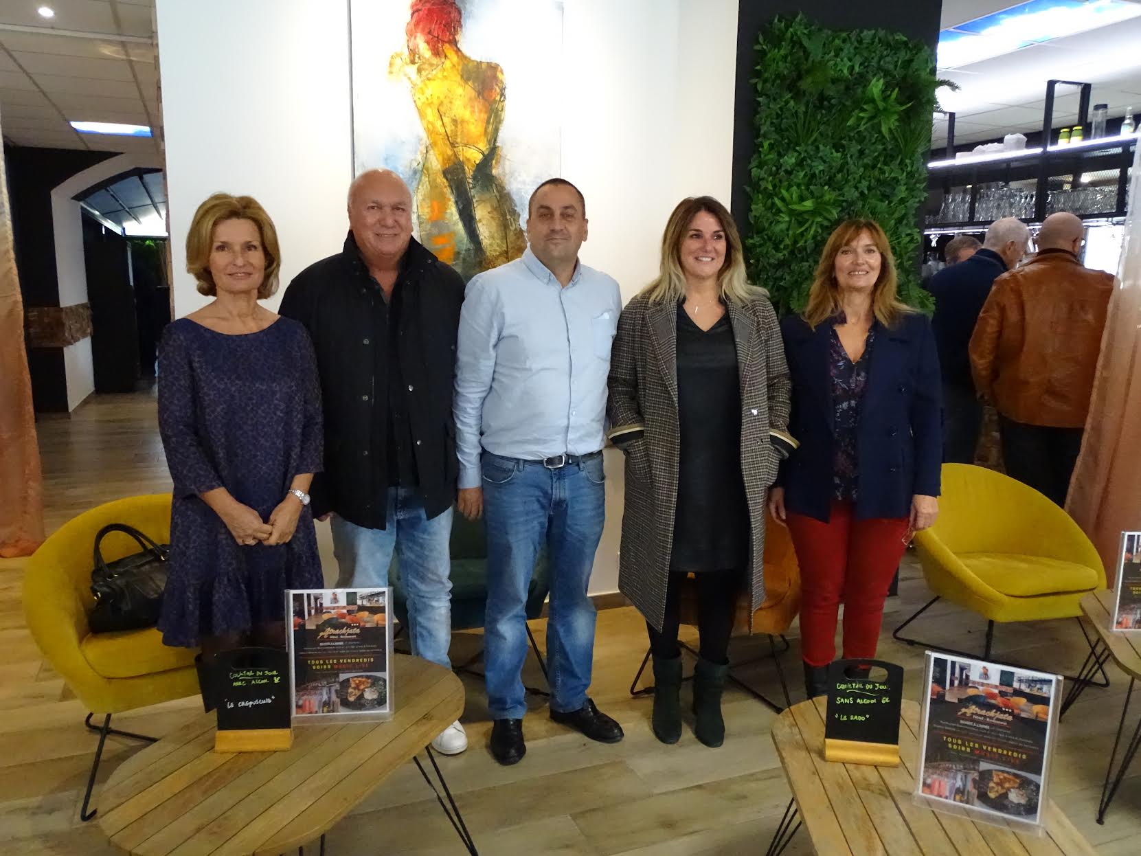 Autour de Karina Goffi nouvelle présidente, le bureau de l'UMIH de Corse