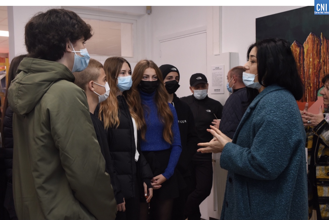 Le festival " Dentru di " s'invite au collège Pascal Paoli de Lisula