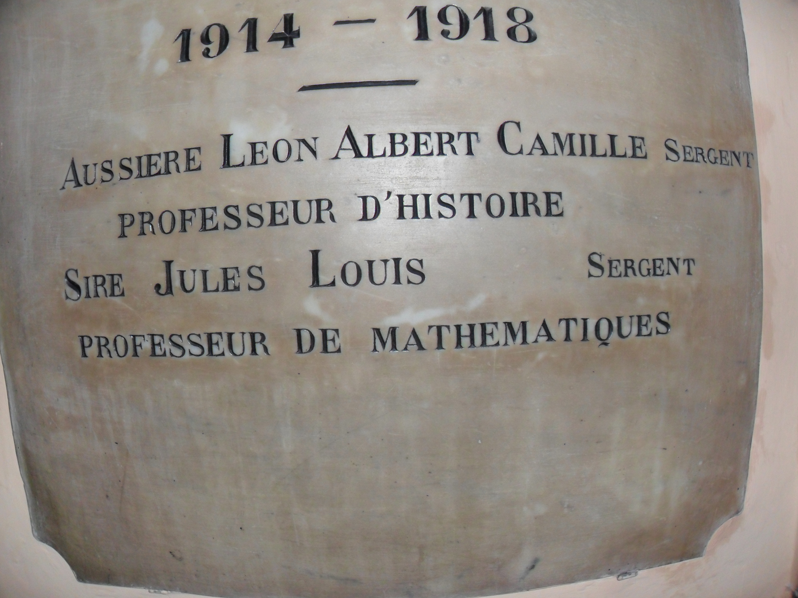 Cérémonie du souvenir au collège Simon-Vinciguerra de Bastia 