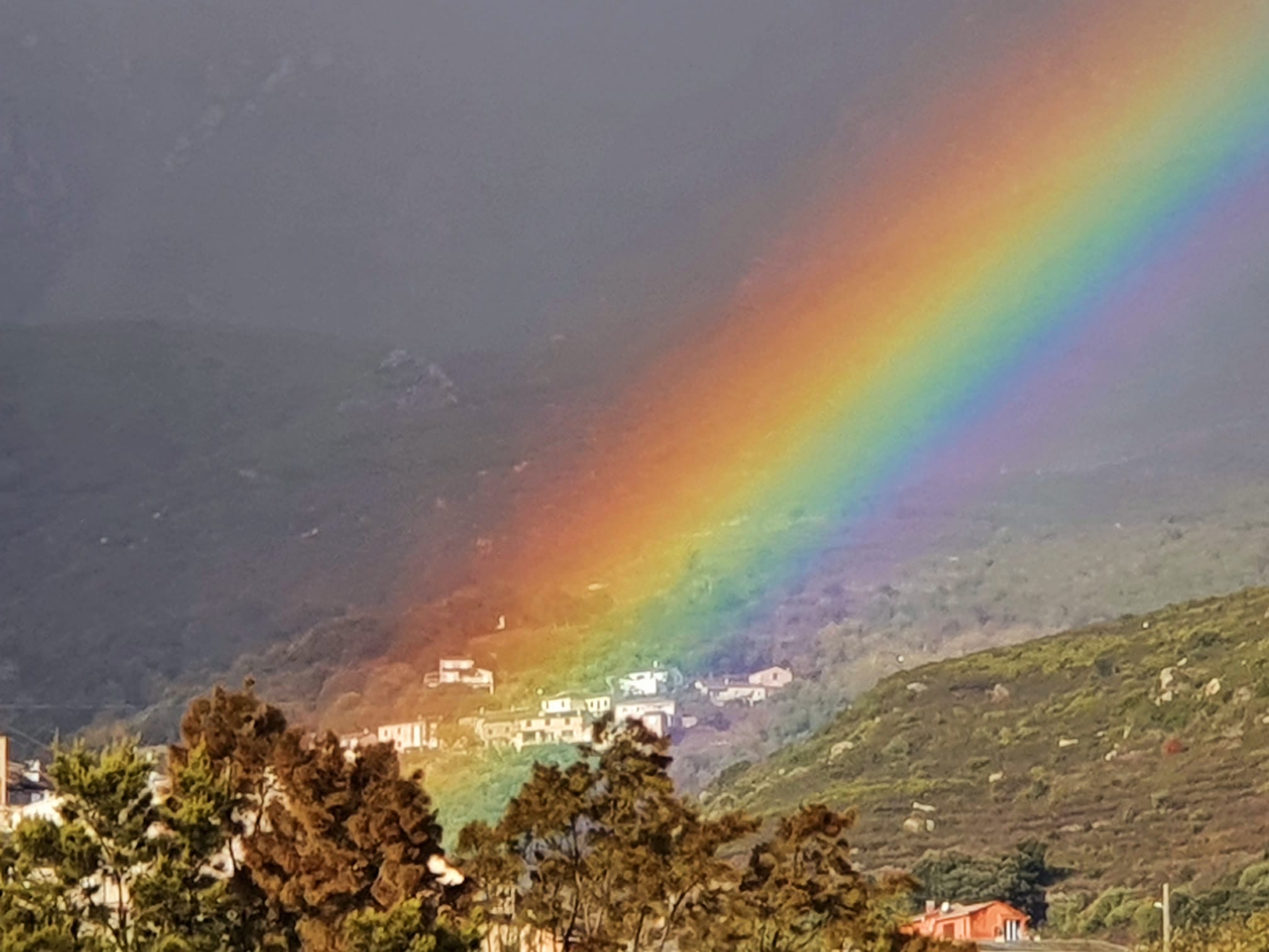 La photo du jour : Silgaghja dans l'arc-en-ciel 