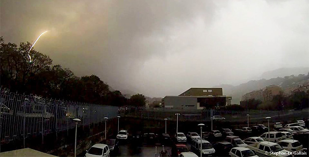 Quand la foudre frappe Bastia …