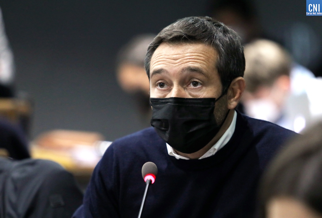Lors du conseil municipal d'Ajaccio, Jean-François Casalta a qualifié d'"usine à gaz" la SPL AMETARRA. Photo : Michel Luccioni