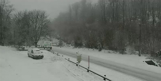 Le col de Vizzavona ce jeudi à 11h30 (Capture d'écran Webcam CTC)