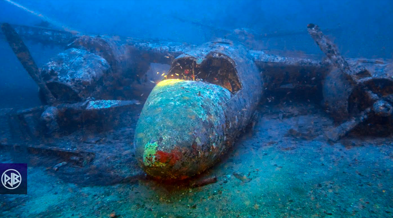 L'épave du Martin B-26 Marauder de Lavasina