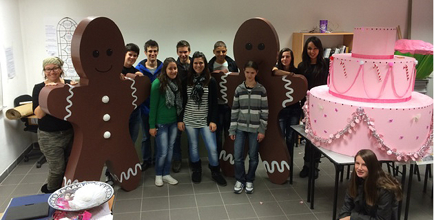 Sur le thème de la gourmandise, d'étranges personnages comme ces bonhommes de pain d'épice prendront vie (Photo SG)