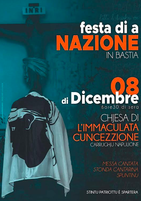 A Festa di a Nazione in Bastia l'8 di Dicembre