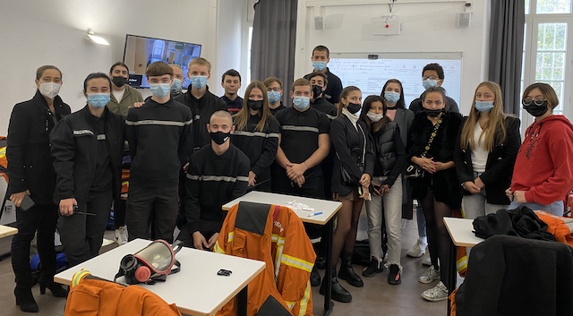 Les métiers de la sécurité étaient représentés