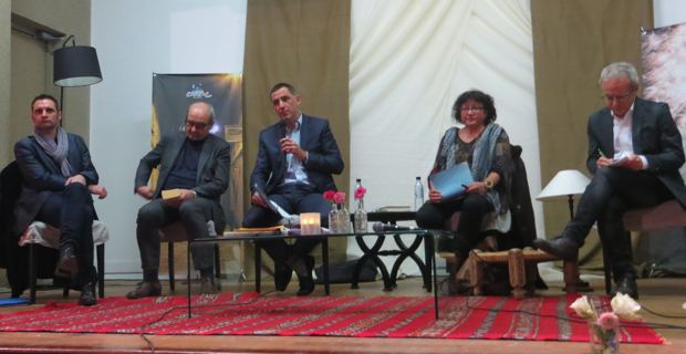 Denis Tailledec, Michel Marcus, Gilles Simeoni, Véronique Nahoum-Grappe et Franco Corradini.