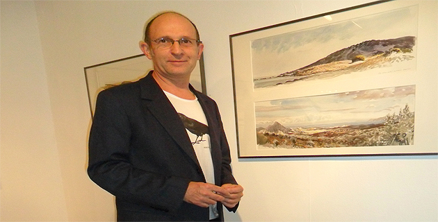 Bastia : Denis Clavreul expose "L'Agriate" au Centre Culturel Una Volta