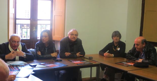 Les membres du Collectif autour d'André Pacou