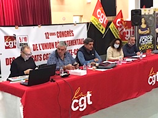 Charles Casabianca, nouveau secrétaire général de l’UD CGT de Haute-Corse