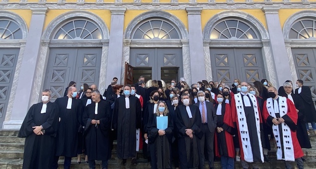 Certains magistrats étaient en grève ce mercredi 15 décembre