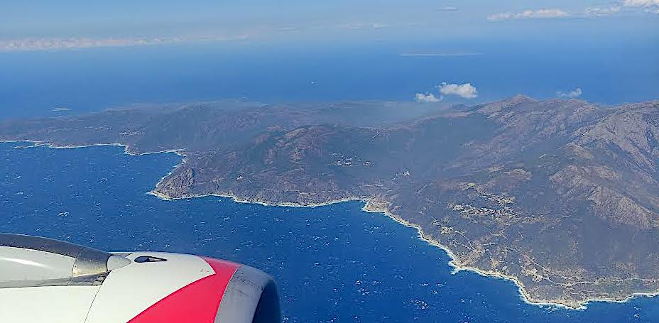 La photo du jour : le Cap Corse vu du ciel