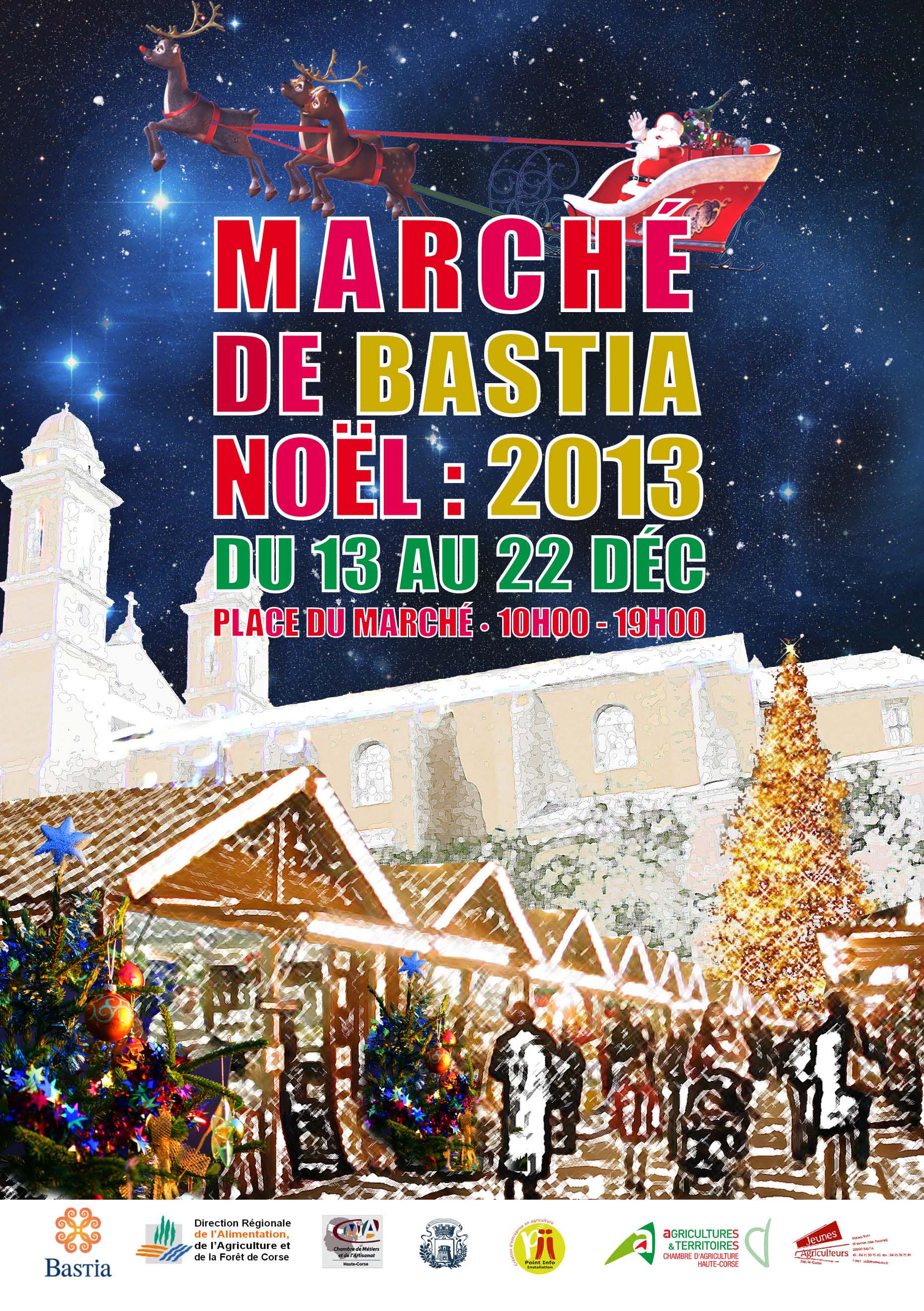 Bastia : Le marché de Noël sera féérique