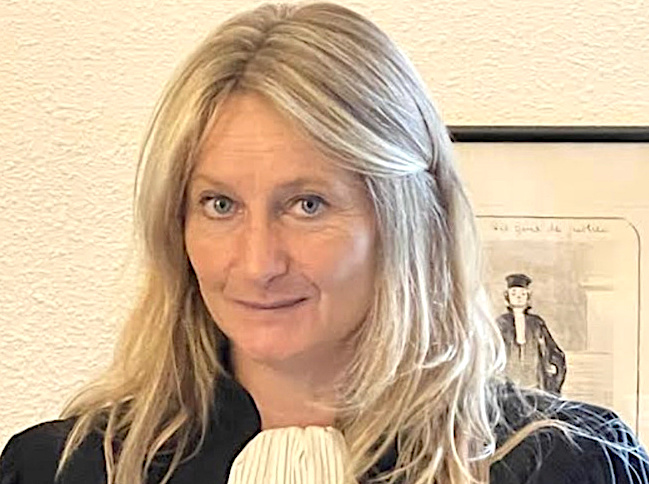 Raphaëlle Deconstanza, nouveau bâtonnier d'Ajaccio. Photo : RD