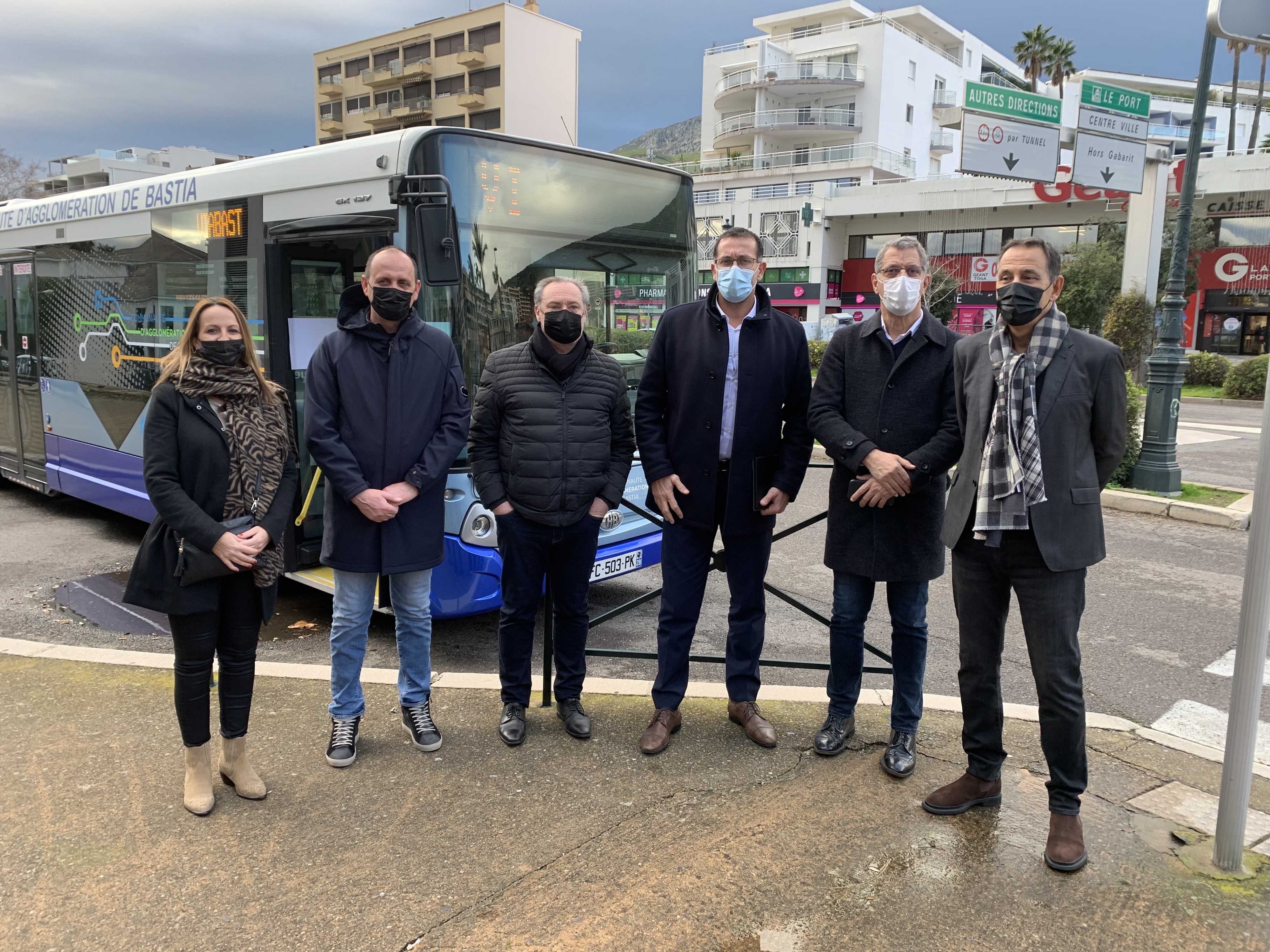 Les élus de la CAB ont présenté mardi matin Via Bastia, le nouveau réseau de bus de l'agglomération bastiaise.
