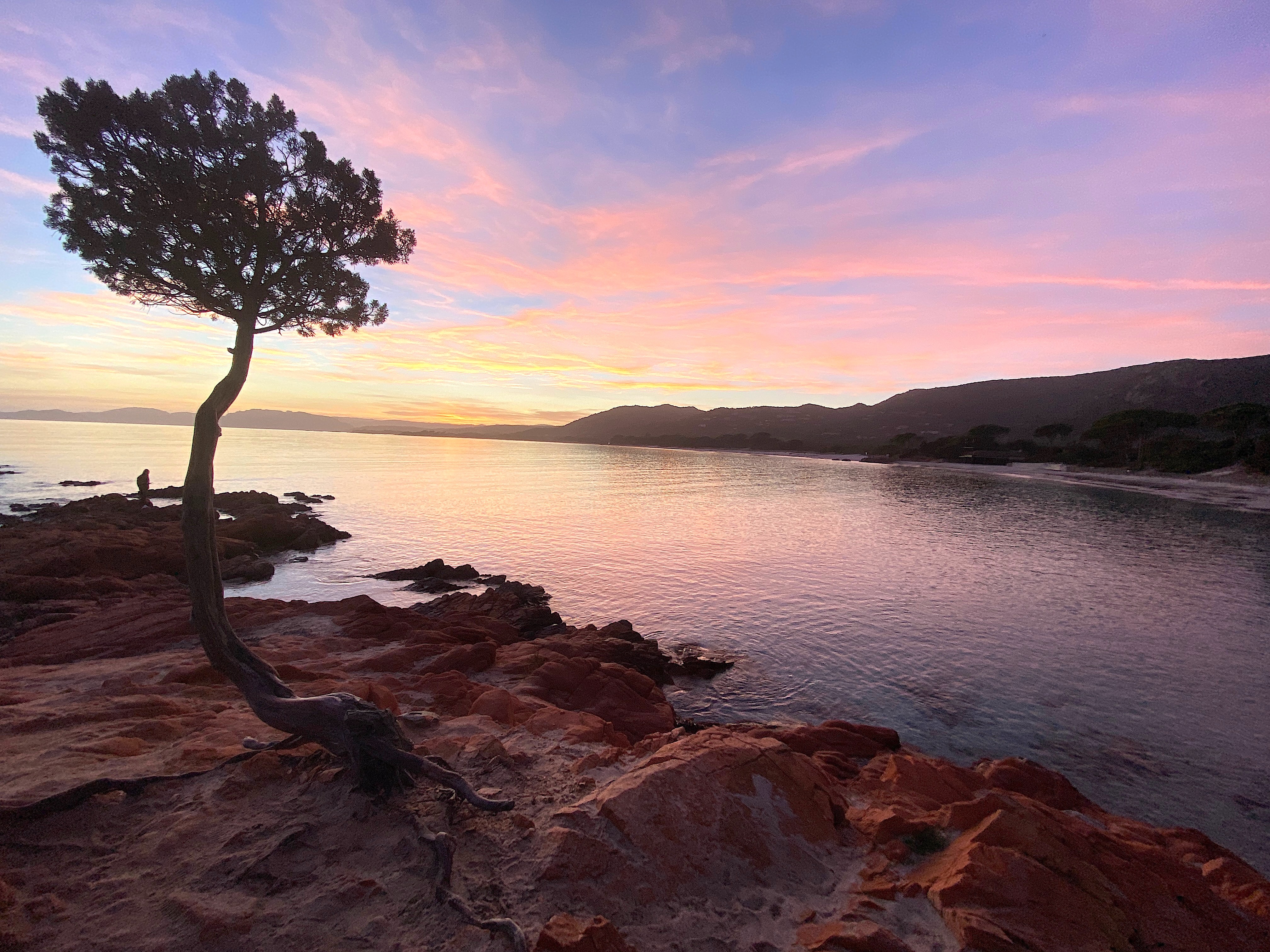 La photo du jour : quand le soir descend sur Palumbaghja