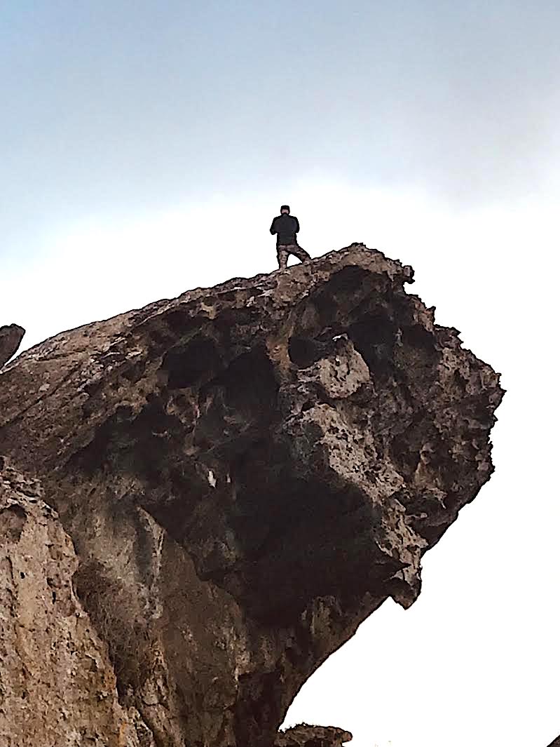 La photo du jour : au sommet de “ A teppa di Monte Luciana in Muratu"