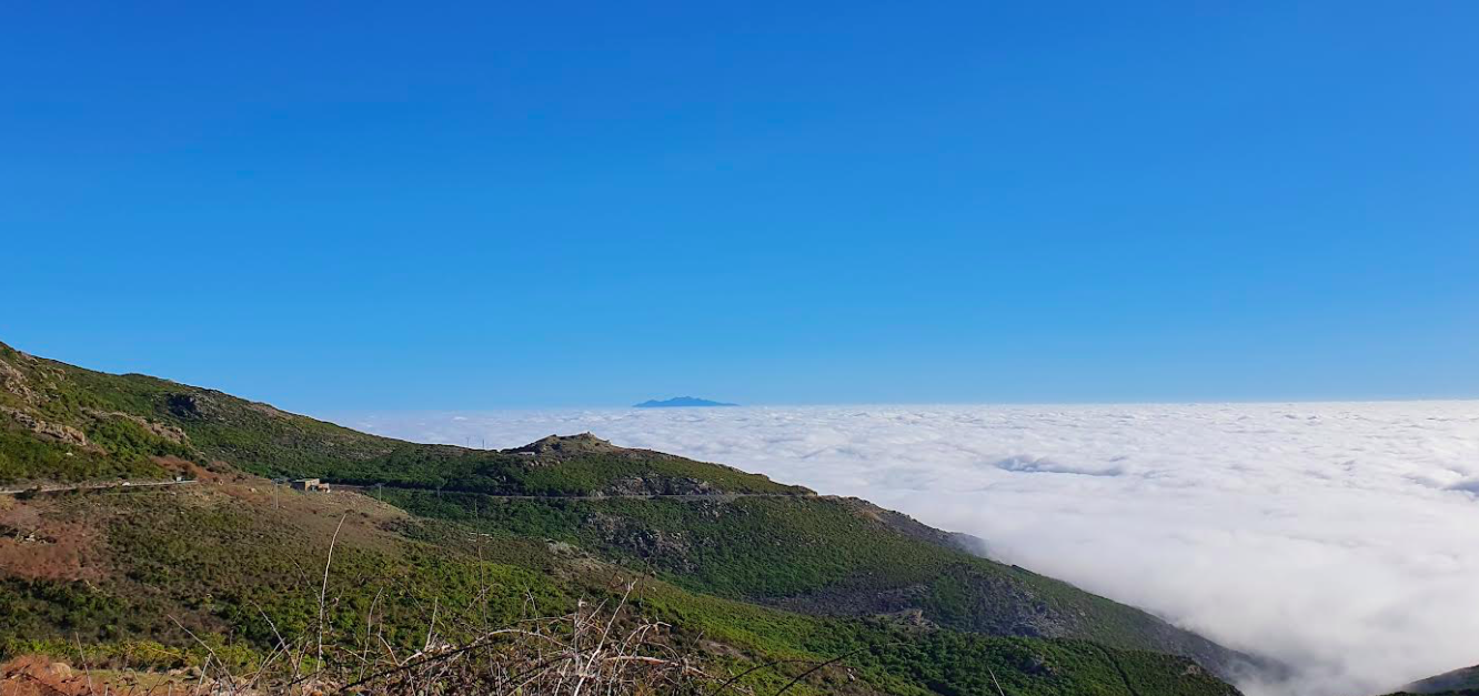 Bastia depuis le col de Teghime. Photo Patricia Fichet