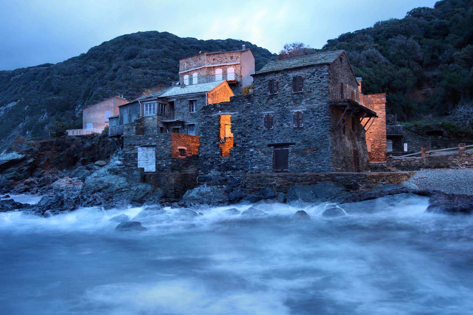 La photo du jour : Pinu balayé par les vagues