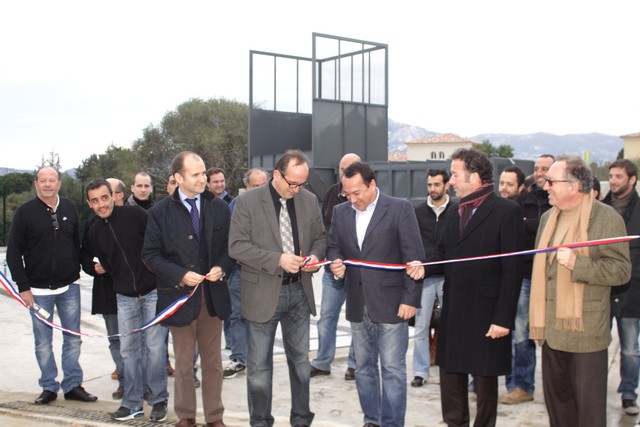Le premier centre de regroupement du tri en Corse inauguré à Calvi
