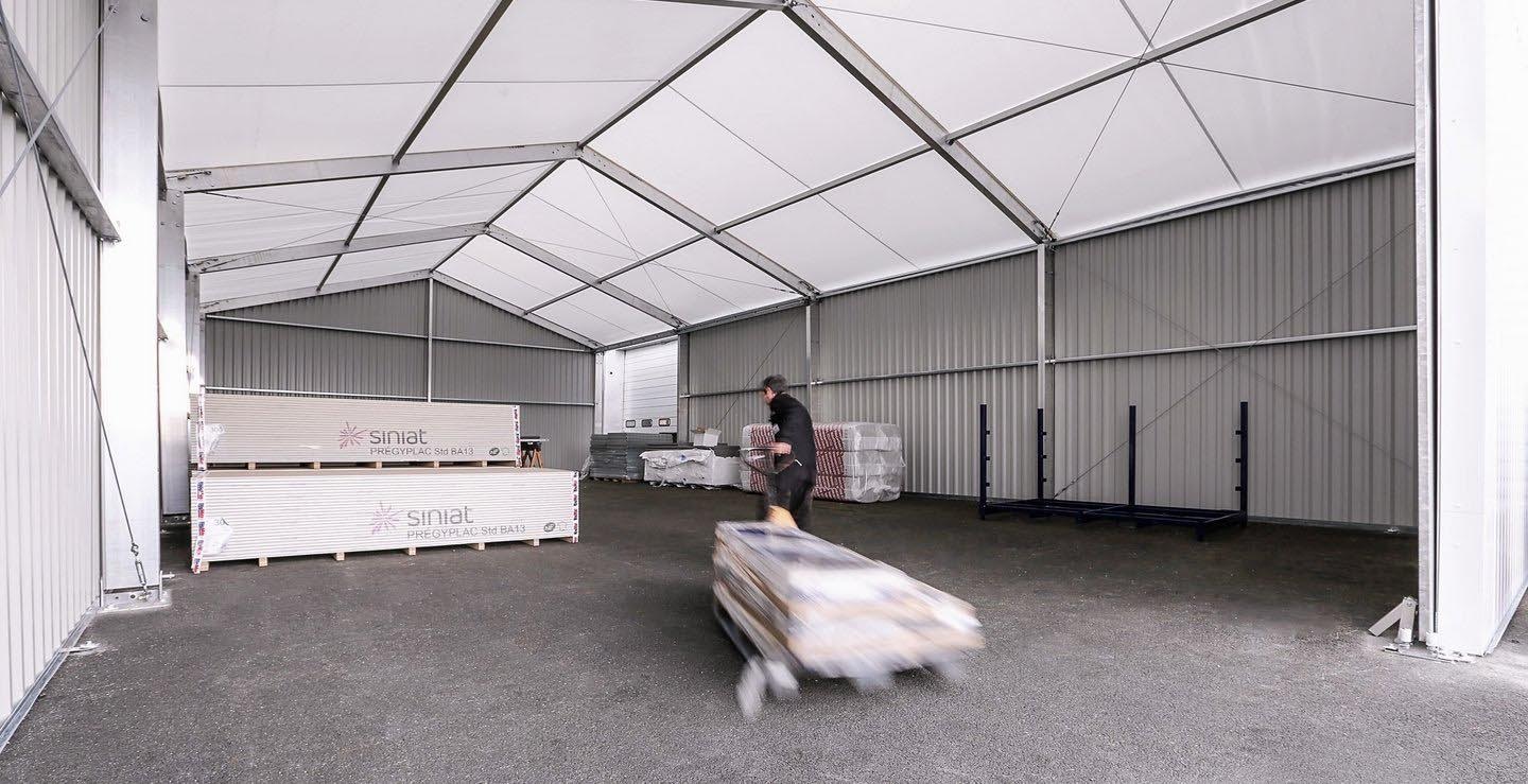 Bâtiment démontable : étendez votre surface de travail