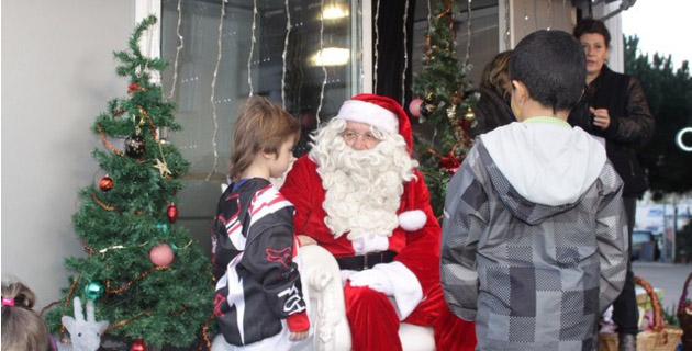 Le Père Noël au Grand-Large de Calvi