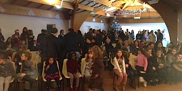 Un public nombreux pour le spectacle de magie de David René