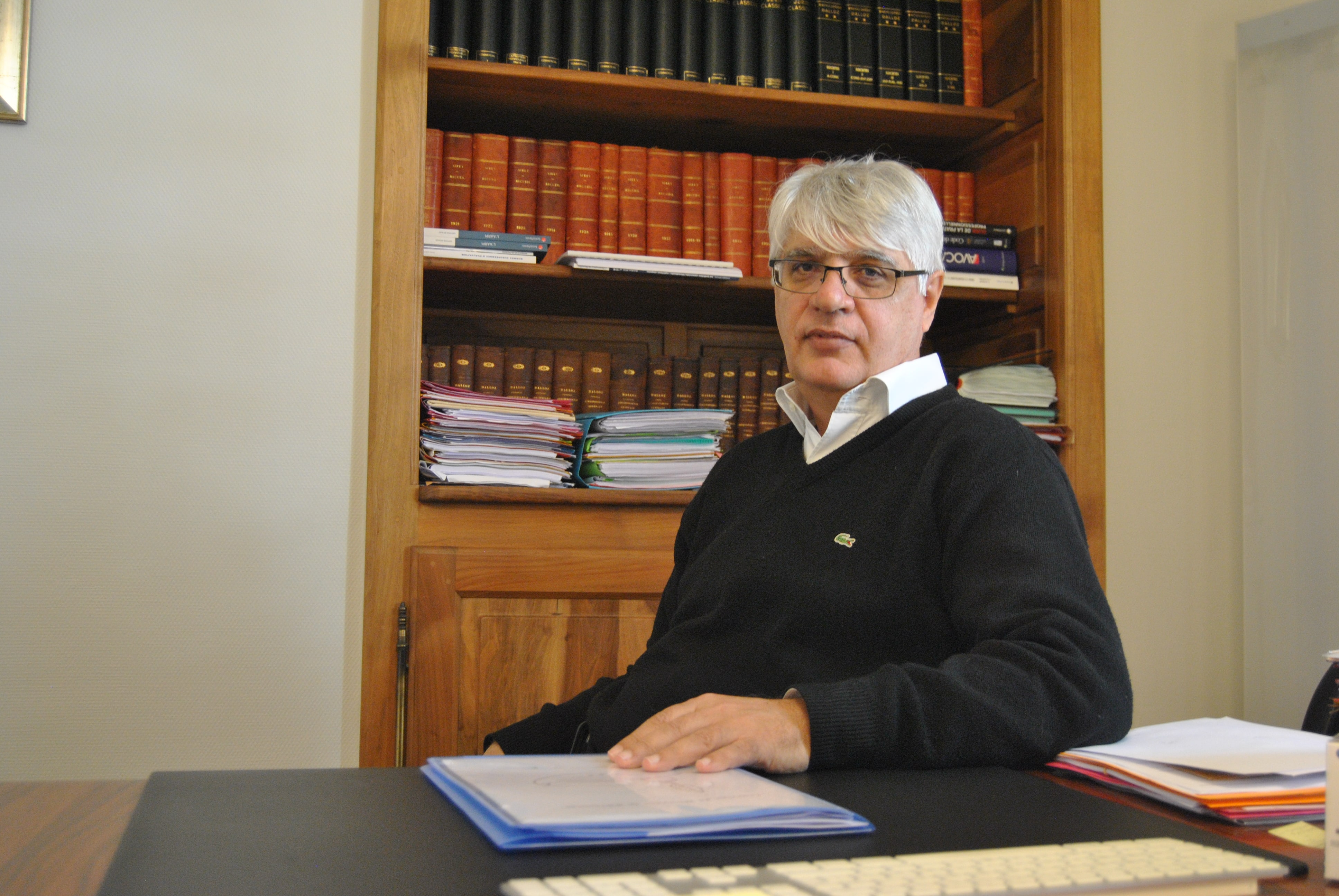 Maître Jean-Benoît Filippini succède au bâtonnier Maître Jean-Paul Éon pour deux ans. Crédits Photo : Pierre-Manuel Pescetti