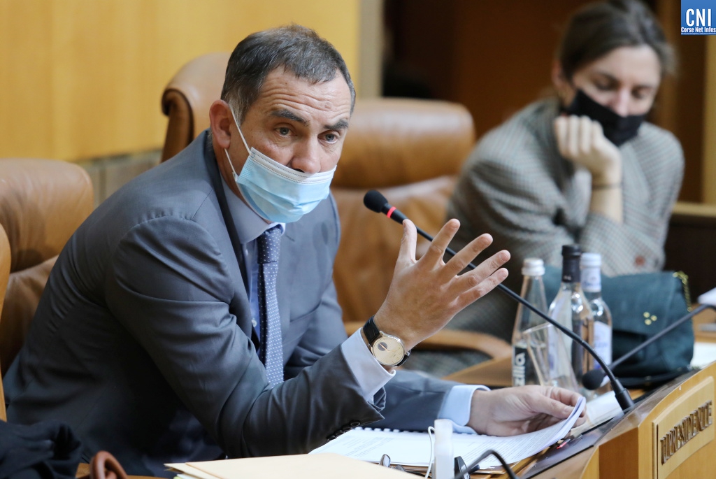 Gilles Simeoni. Photo Michel Luccioni.