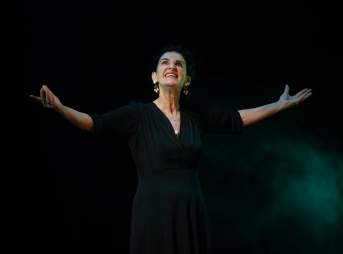 Marie-Joséphine Susini dans « Anna Magnani, le temps d'une messe » à Corte