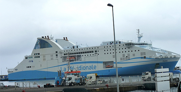 La fin de la grève : Le Piana a repris la mer