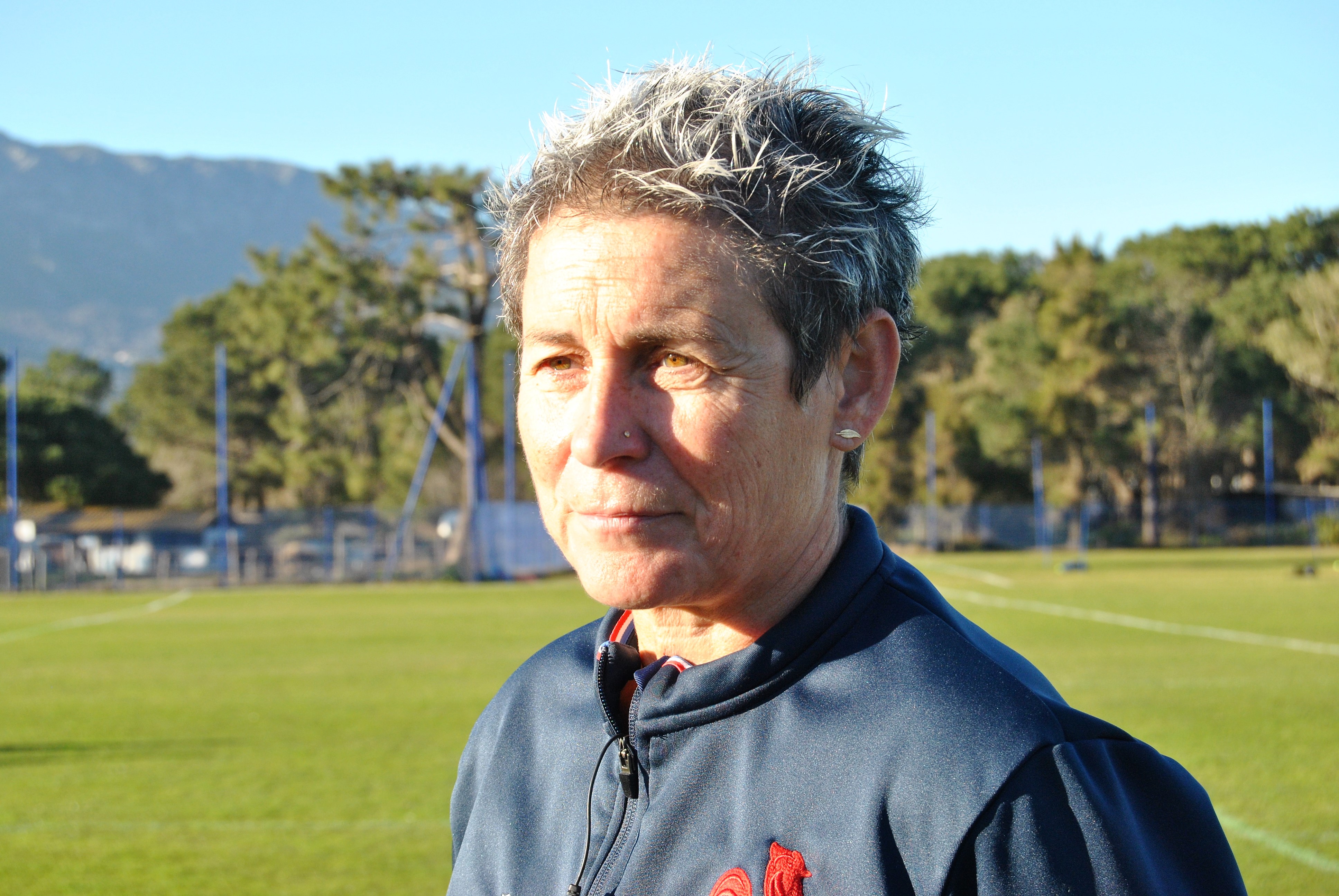 Annick Hayraud affiche ses ambitions : gagner le Tournoi des Six Nations. Crédits Photo : Pierre-Manuel Pescetti