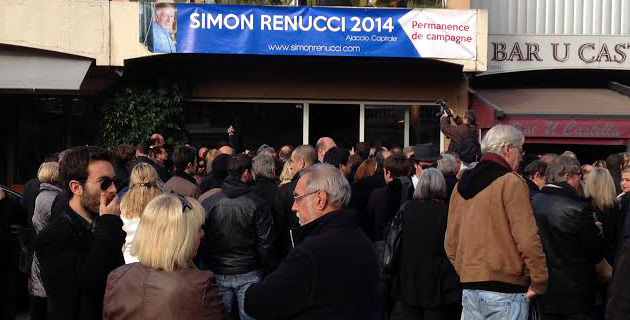 Ajacccio : Simon Renucci a ouvert sa permanence de campagne