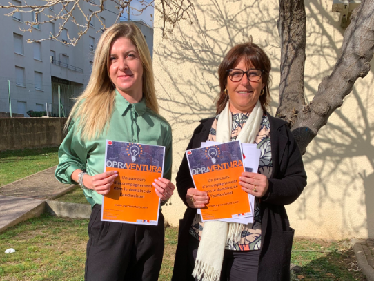 Auriane Jegou et François Huguet ont présenté le projet OpraVentura