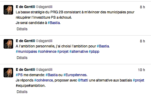 Elections européennes : Emmanuelle de Gentili renonce !