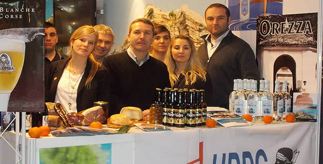 De gauche à droite : Anthony Pietri, Anna Fiebig, Marc Dominique Tramoni, Marine Fresi, Céline Casanova et David Donnini